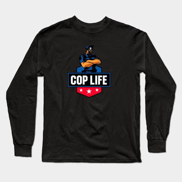 CLP Logo Long Sleeve T-Shirt by CopLife